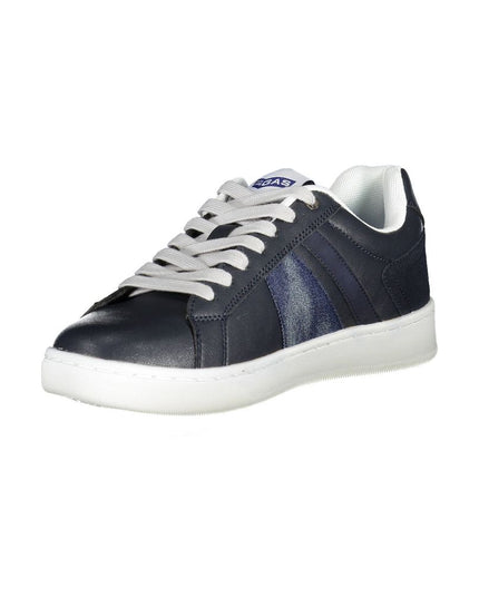 Gas Blue Artificial Leather Sneaker