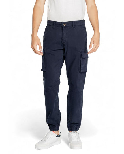 Gas Blue Cotton Jeans & Pant