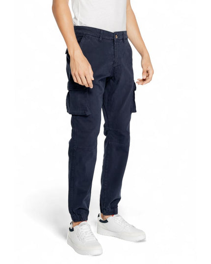 Gas Blue Cotton Jeans & Pant