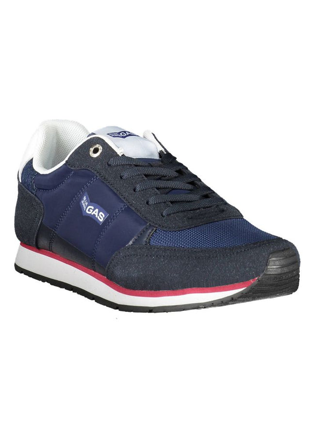 Gas Blue Polyester Sneaker