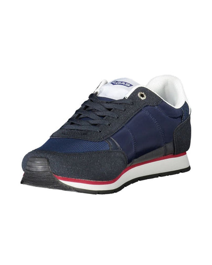 Gas Blue Polyester Sneaker