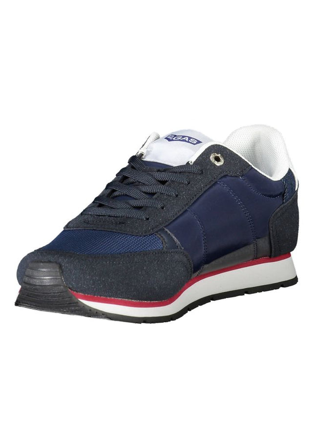 Gas Blue Polyester Sneaker