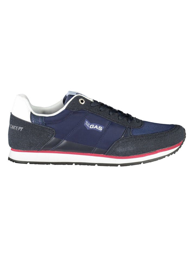 Gas Blue Polyester Sneaker