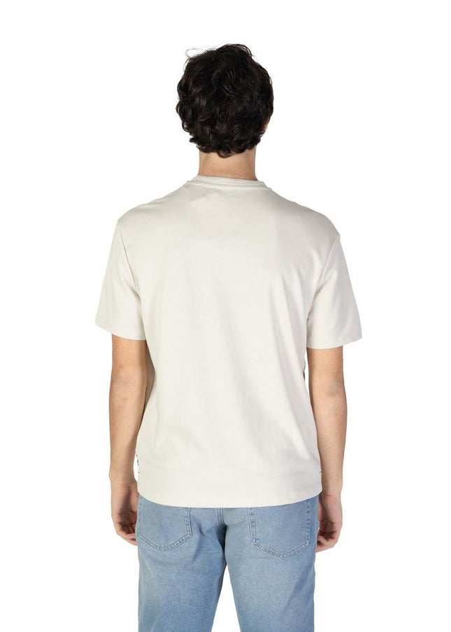 Gas Cream Polyester T-Shirt