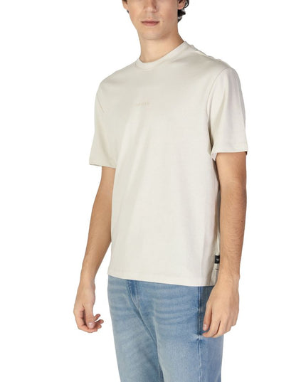 Gas Cream Polyester T-Shirt