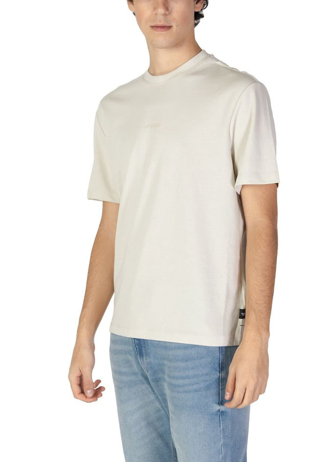 Gas Cream Polyester T-Shirt