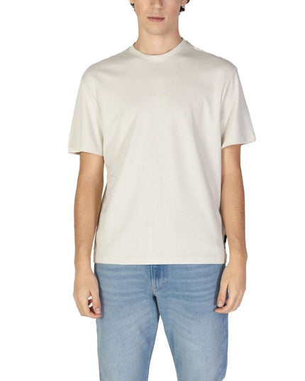 Gas Cream Polyester T-Shirt