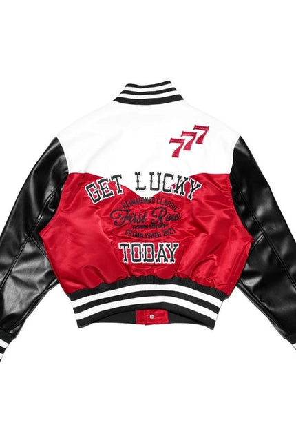 Get Lucky Varsity Jacket