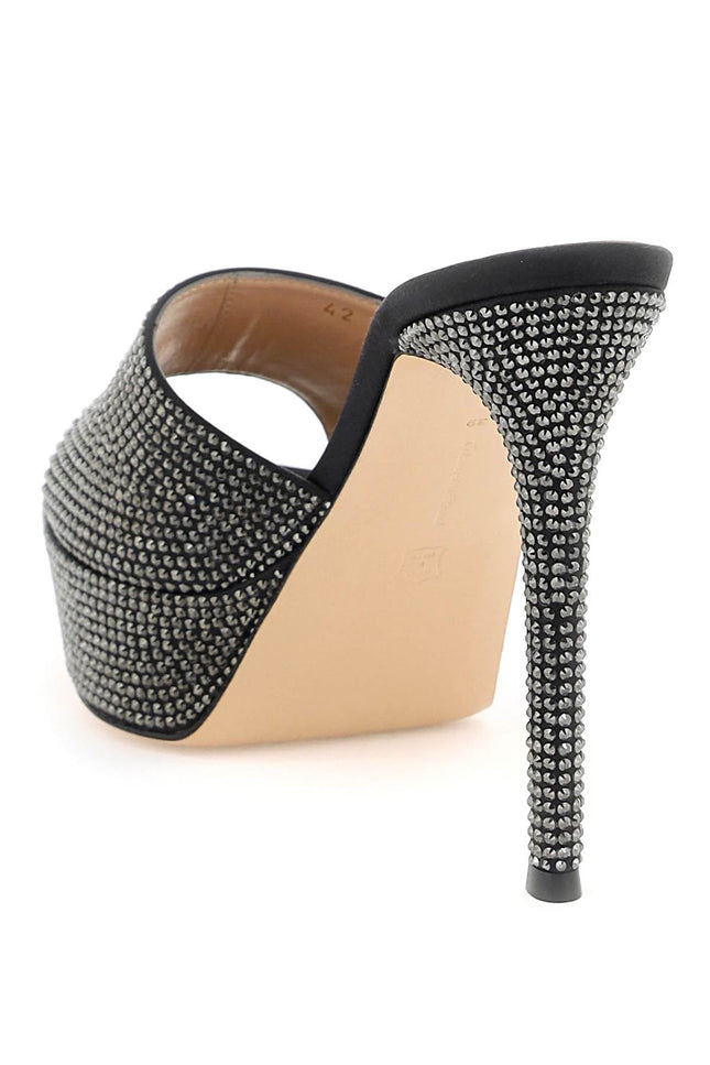 Gianvito rossi 'crystal tracey' mules-women > shoes > mules-Gianvito Rossi-38-Black-Urbanheer