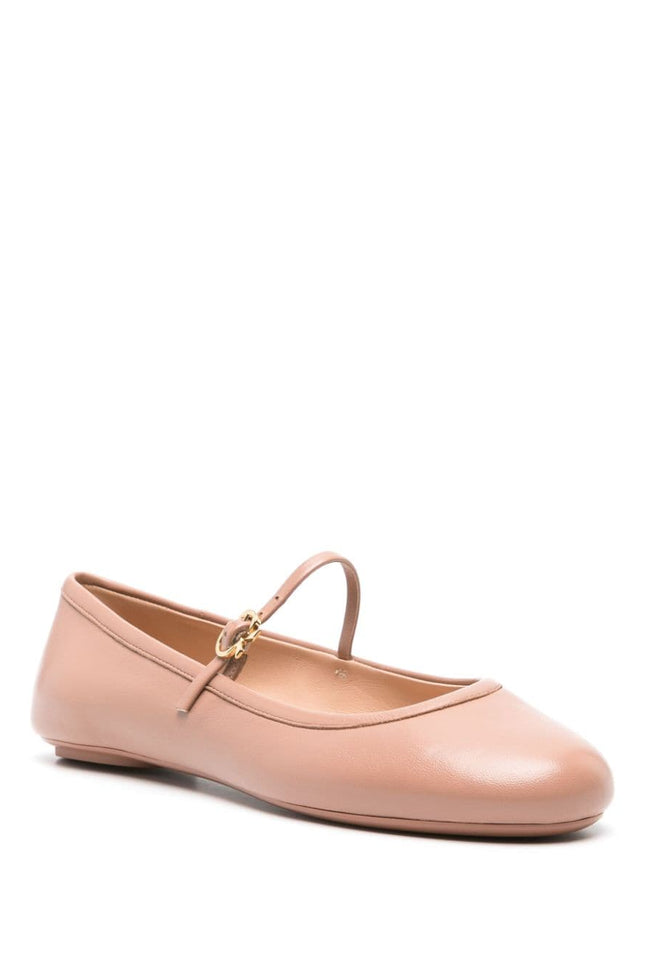 Gianvito Rossi Flat shoes Beige