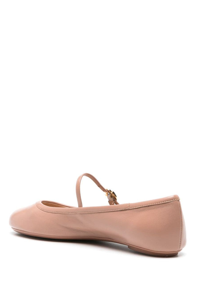 Gianvito Rossi Flat shoes Beige