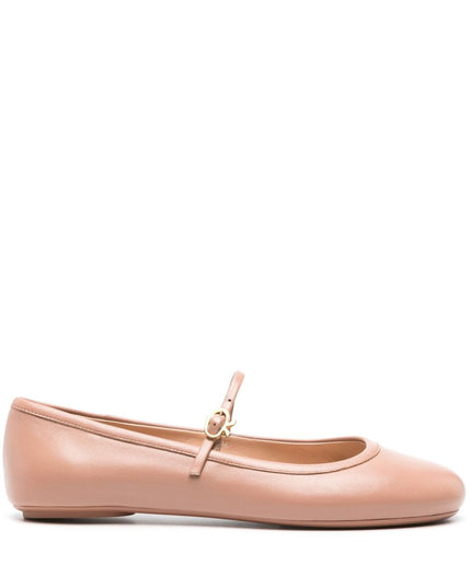 Gianvito Rossi Flat shoes Beige