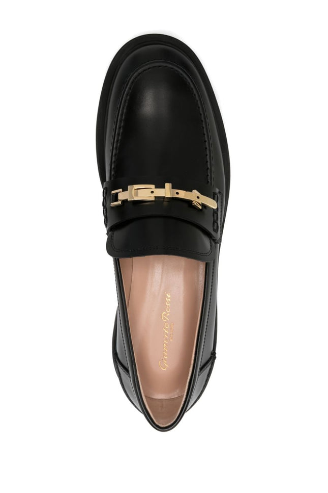 Gianvito Rossi Flat shoes Black