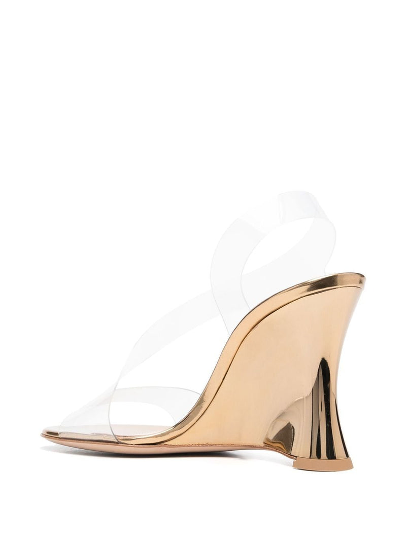 Gianvito Rossi Sandals Golden-women > shoes > sandals-Gianvito Rossi-Urbanheer