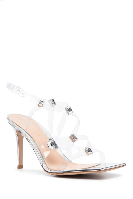 Gianvito Rossi Sandals Grey-women > shoes > sandals-Gianvito Rossi-Urbanheer