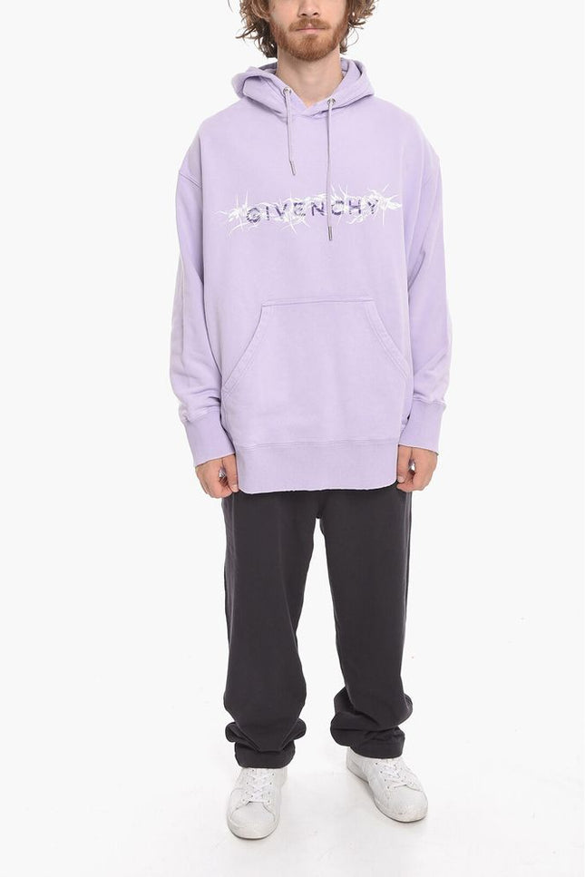 Givenchy Purple Cotton Sweater