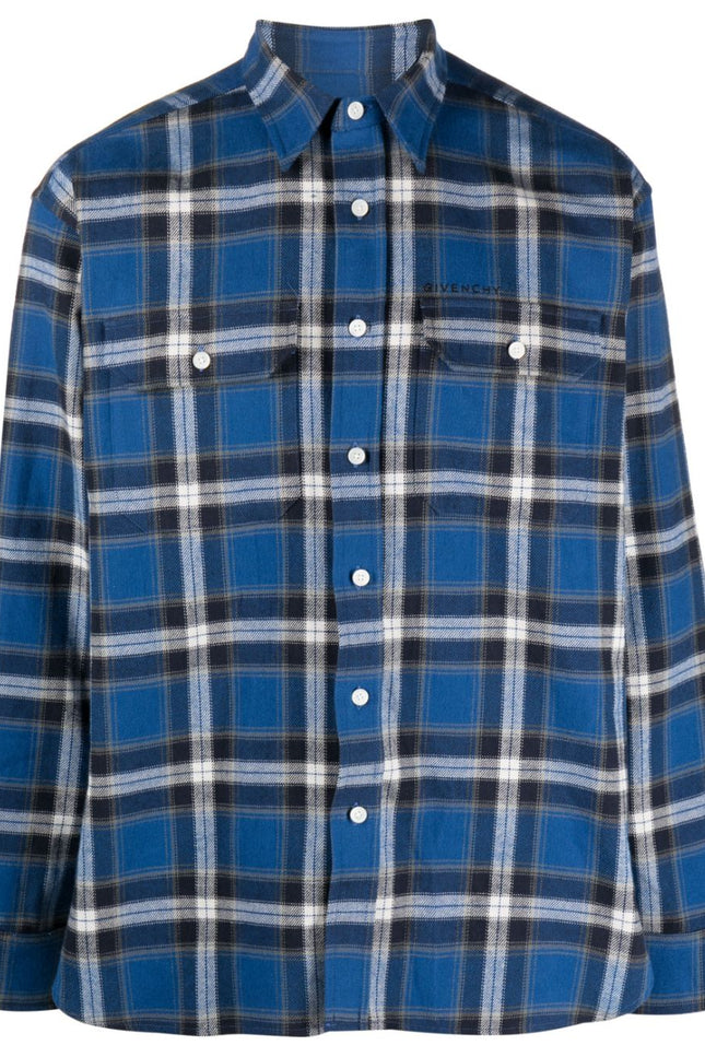 Givenchy Shirts Blue