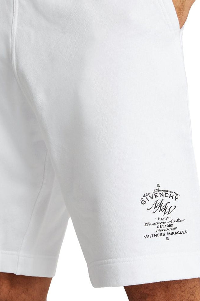 Givenchy White Cotton Short