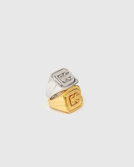 Gold GK Ring