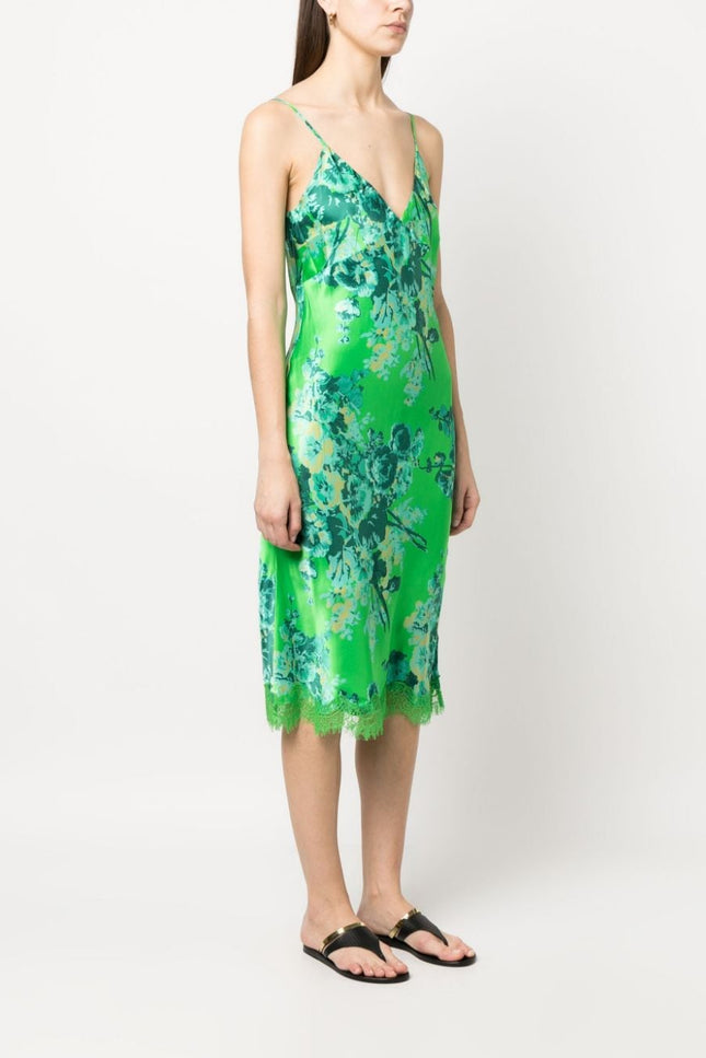 GOLD HAWK Dresses Green-women > clothing > dresses-Gold Hawk-XS-Green-Urbanheer