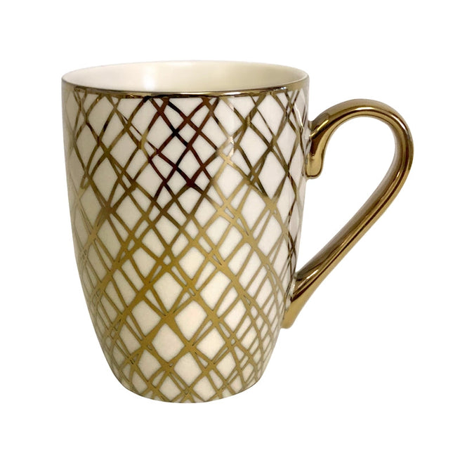 Gold Plated Mugs Matrix Gold Plated Tapered Mugs.