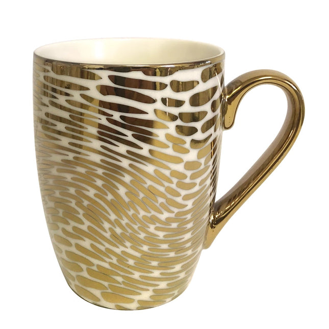 Gold Plated Mugs Matrix Gold Plated Tapered Mugs.