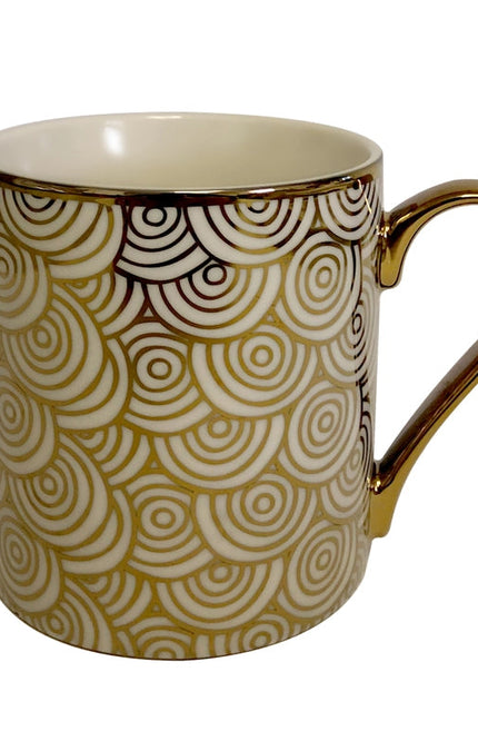 Gold Plated Mugs Mosaic.