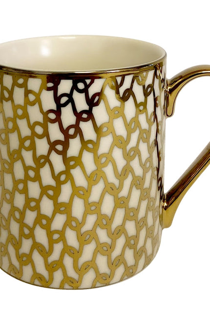 Gold Plated Mugs Mosaic.