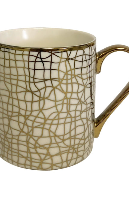 Gold Plated Mugs Mosaic.