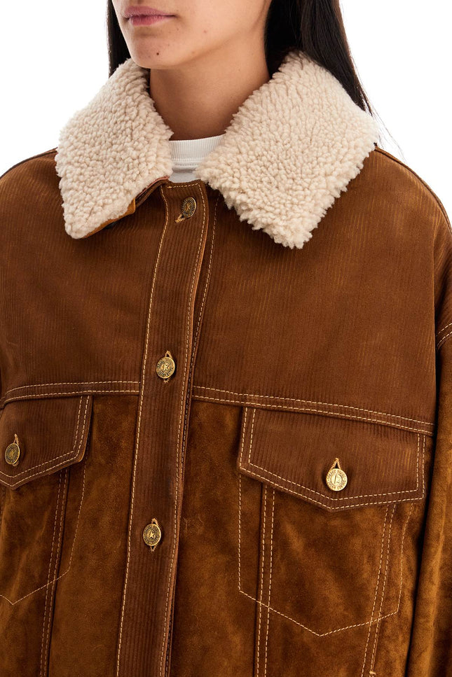 Golden Goose "babette leather jacket"