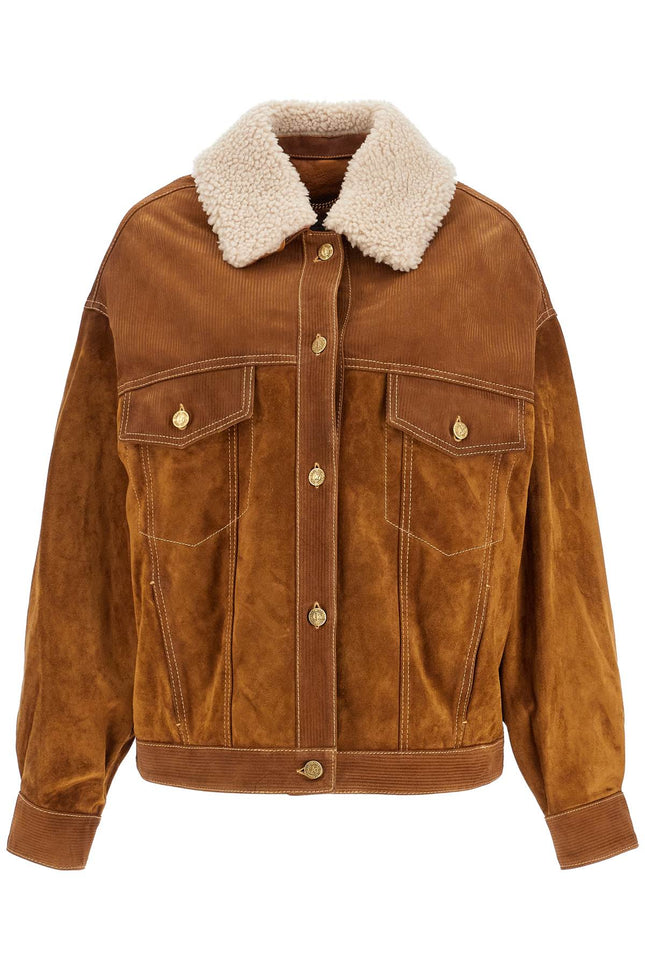 Golden Goose "babette leather jacket"