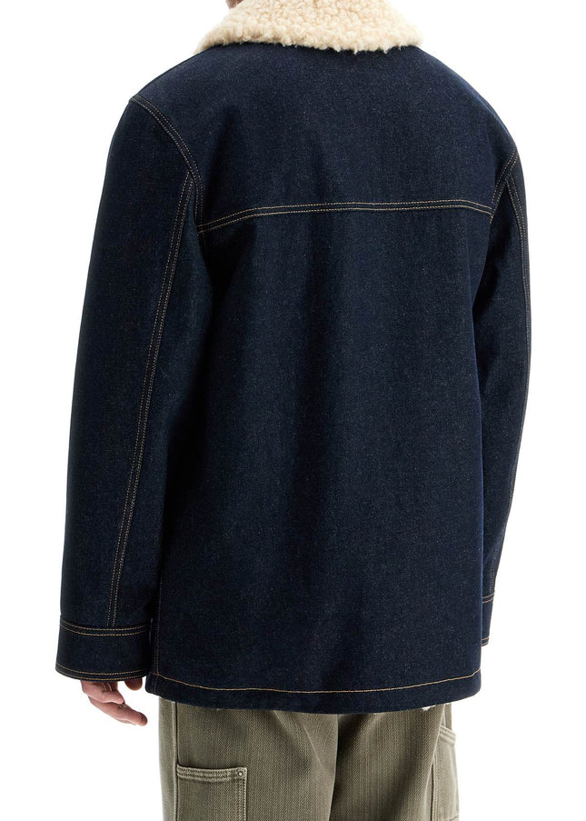 Golden Goose denim caban coat