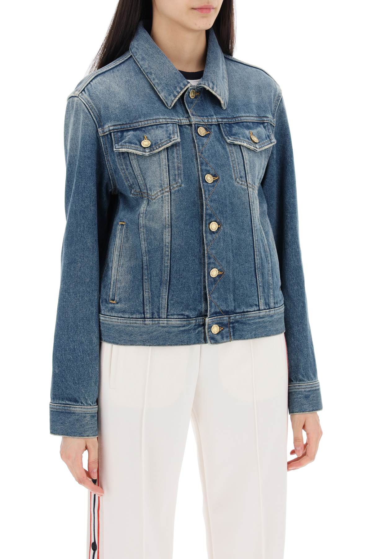 Golden Goose short denim jacket