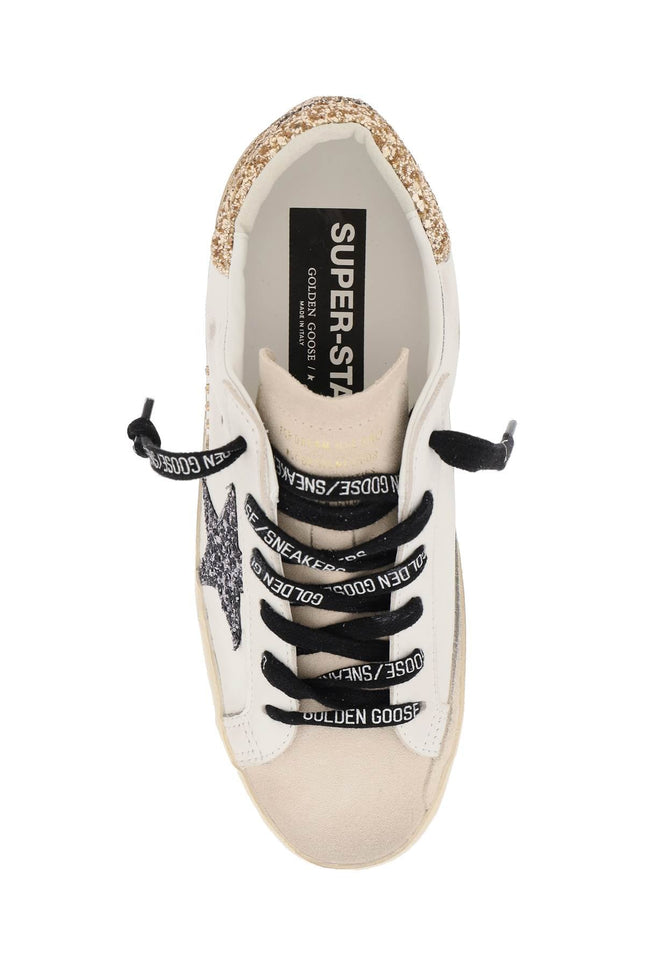 Golden Goose super-star glittered sneakers