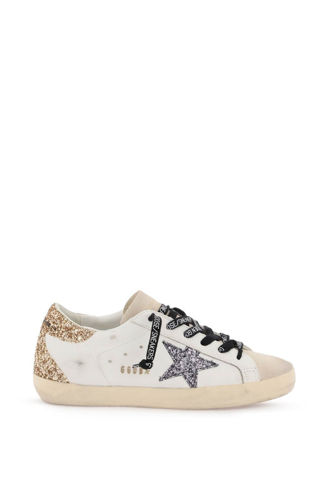 Golden Goose super-star glittered sneakers