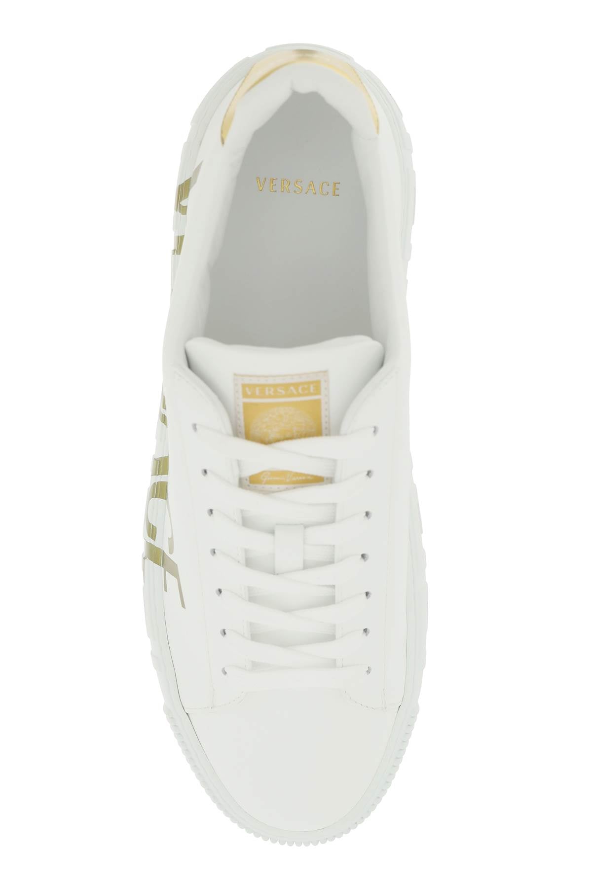 'Greca' Sneakers With Logo