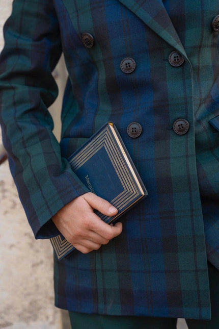 Green Peaky Tartan Jacket