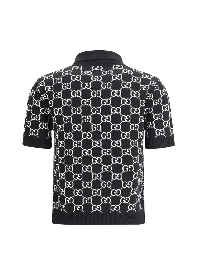 Gucci GG wool jacquard Polo Top