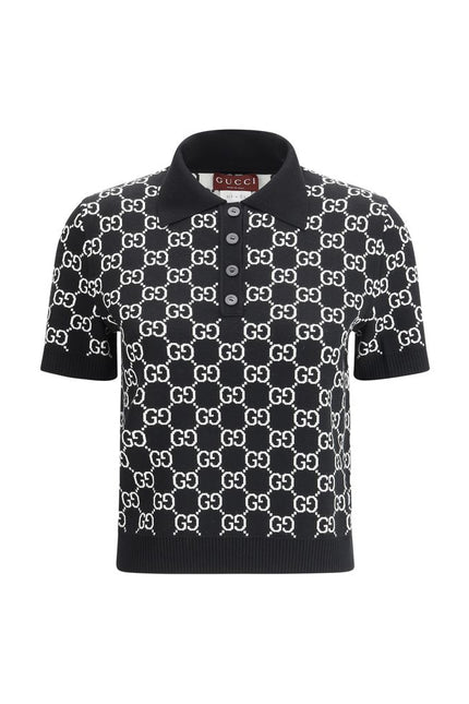 Gucci GG wool jacquard Polo Top