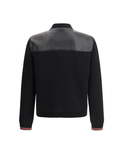 Gucci Leather bomber Jacket