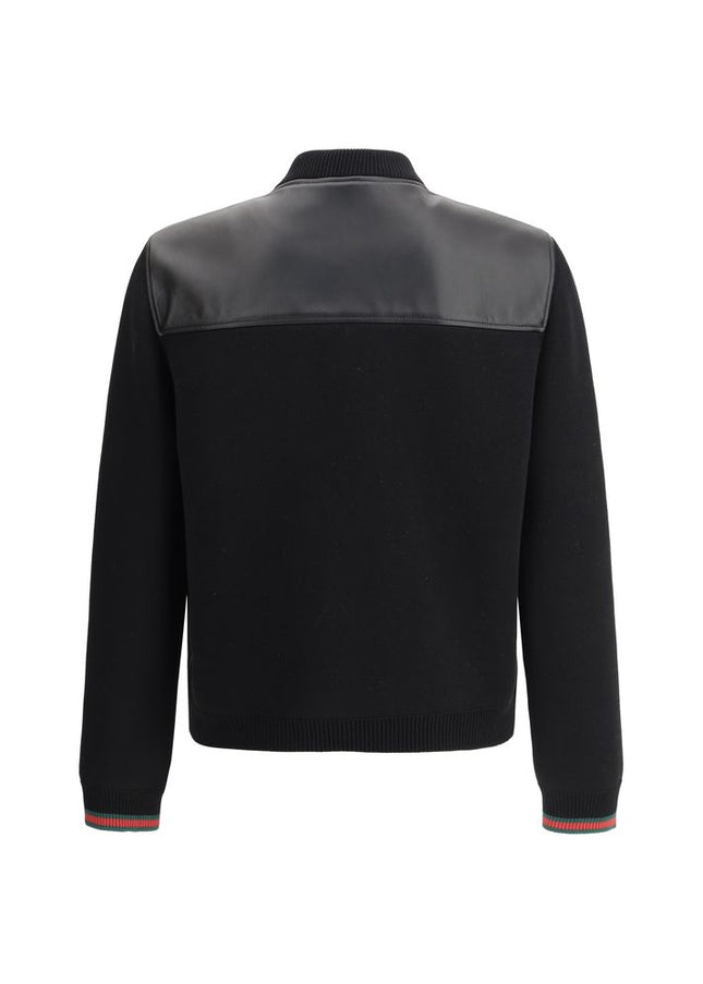 Gucci Leather bomber Jacket