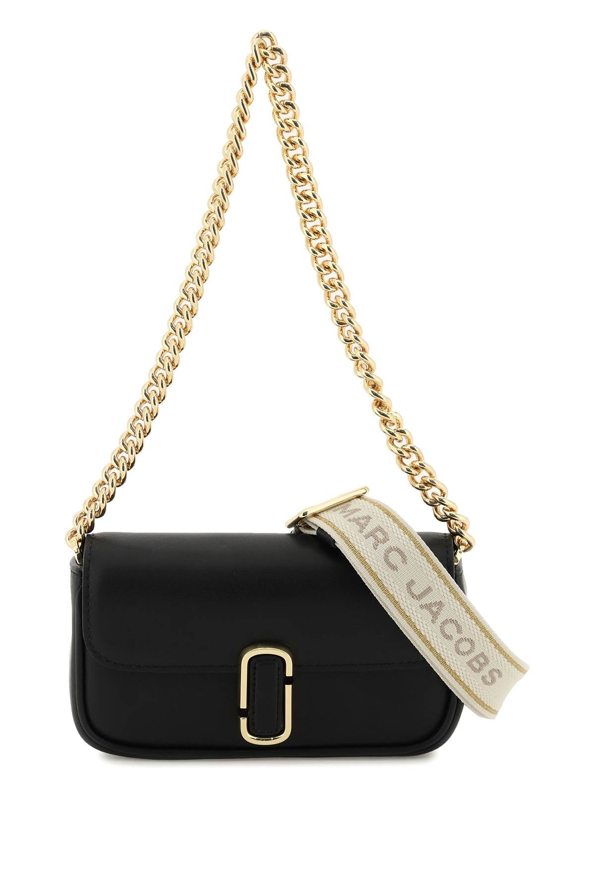 Marc Jacobs The J Marc Mini Bag Black-Marc Jacobs-os-Urbanheer