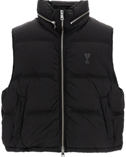 Ami Alexandre Matiussi sleeveless down jacket with