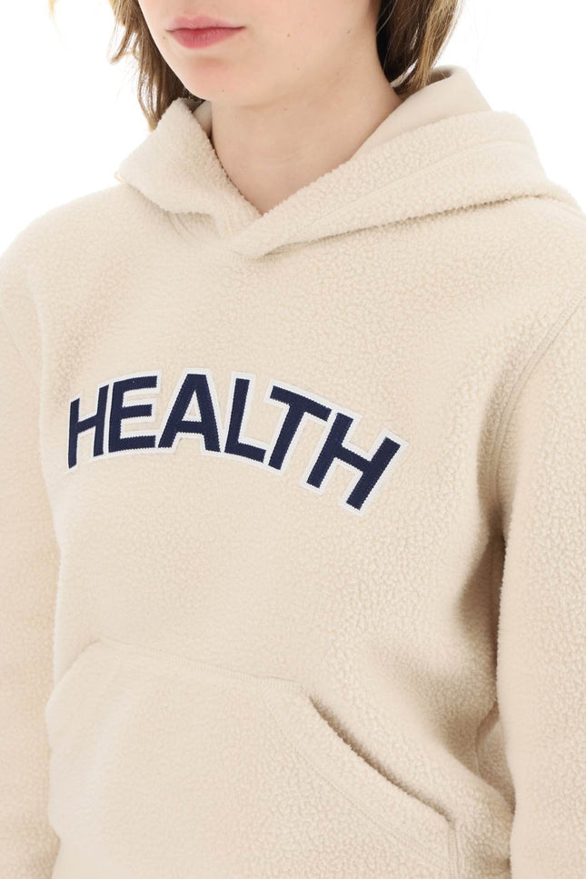 White Sporty Rich Sherpa Fleece Hoodie-Sporty & Rich-Urbanheer