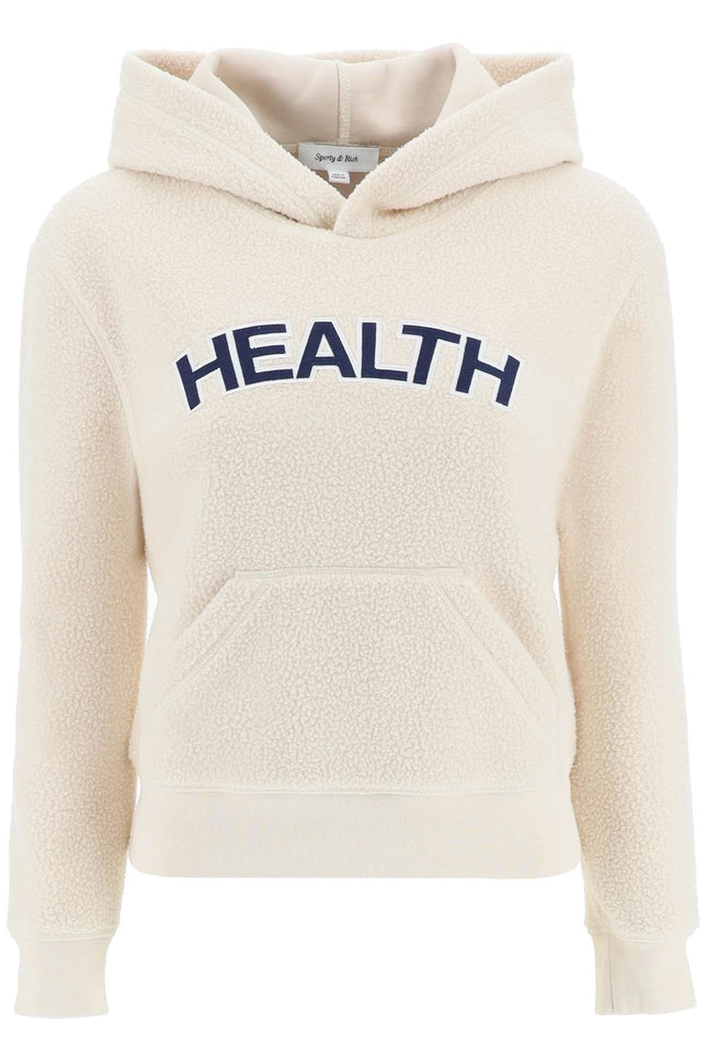 White Sporty Rich Sherpa Fleece Hoodie-Sporty & Rich-White-XS-Urbanheer