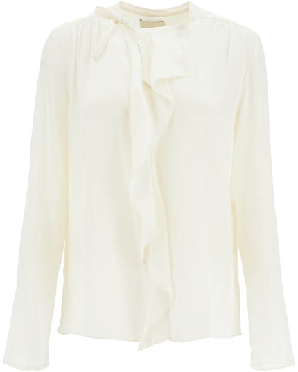 Isabel Marant silk blouse with ruffle 'ut