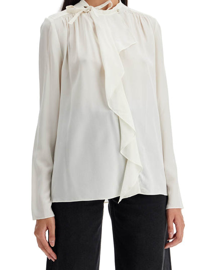 Isabel Marant silk blouse with ruffle 'ut