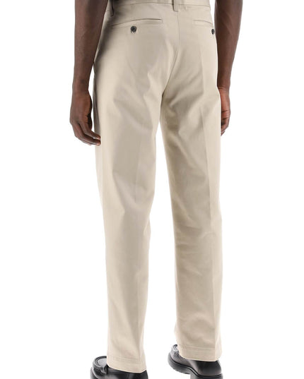 Ami Alexandre Matiussi cotton satin chino pants in