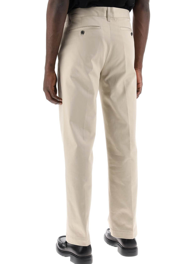 Ami Alexandre Matiussi cotton satin chino pants in