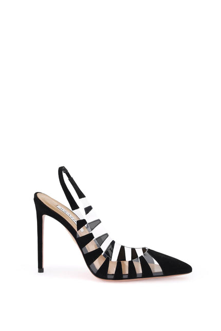 Aquazzura Hot Rumor Sling 105 Pumps-AQUAZZURA-36-Urbanheer